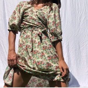 Urban Outfitters Prairie Milkmaid Lightweight Dress. XS